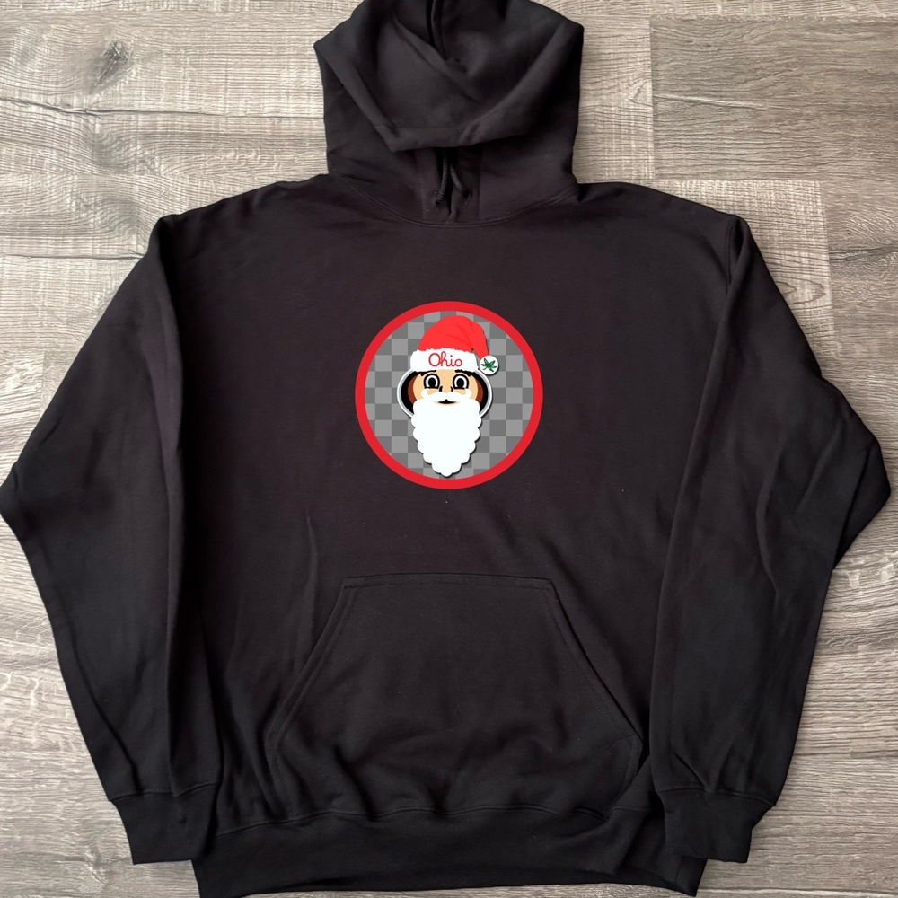 Ohio Santa Brutus Ohio Christmas hoodies kids